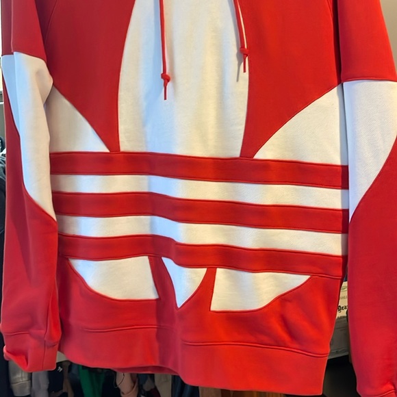 Brand new never worn red adidas originals hoodie - Picture 2 of 5